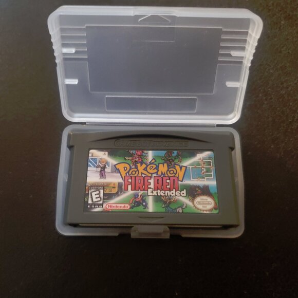 Pokemon FireRed Extended GBA ROM Hack Game Custom Gameboy Advance - Picture 7 of 9